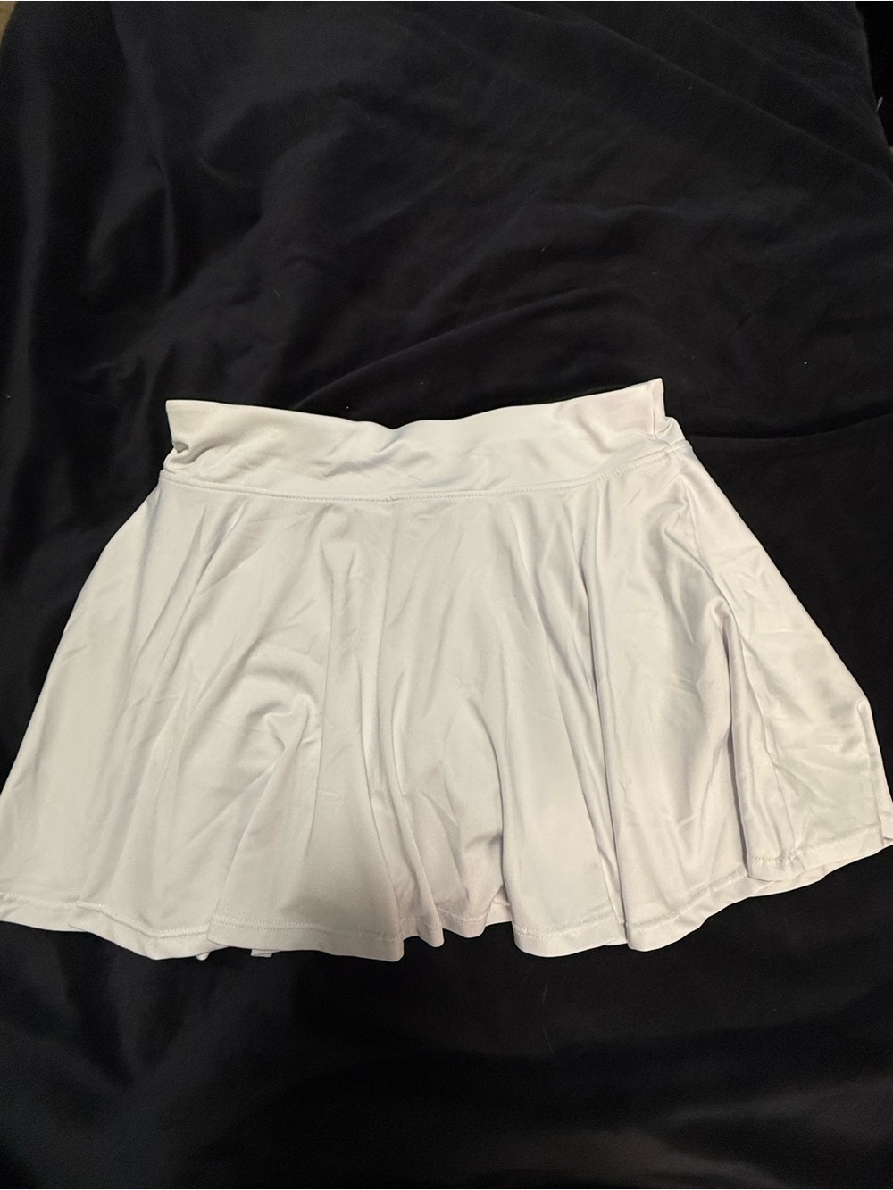 Nike White Womens Athletic Skort with Built-In Shorts